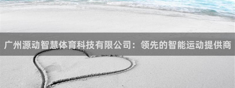 广州源动智慧体育科技有限公司：领先的智能运动提供商