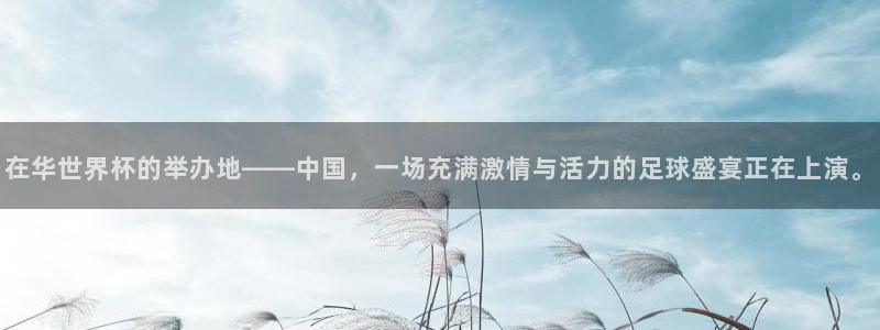 在华世界杯的举办地——中国，一场充满激情与活力的足球盛宴正在上演。